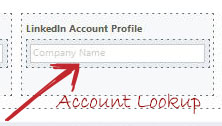 On a non-Account table forms