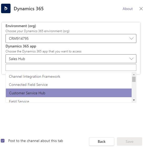 Dynamics 365 with MS Teams Collaboration not only for sales