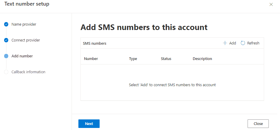 D365 Real-Time marketing SMS phone number types