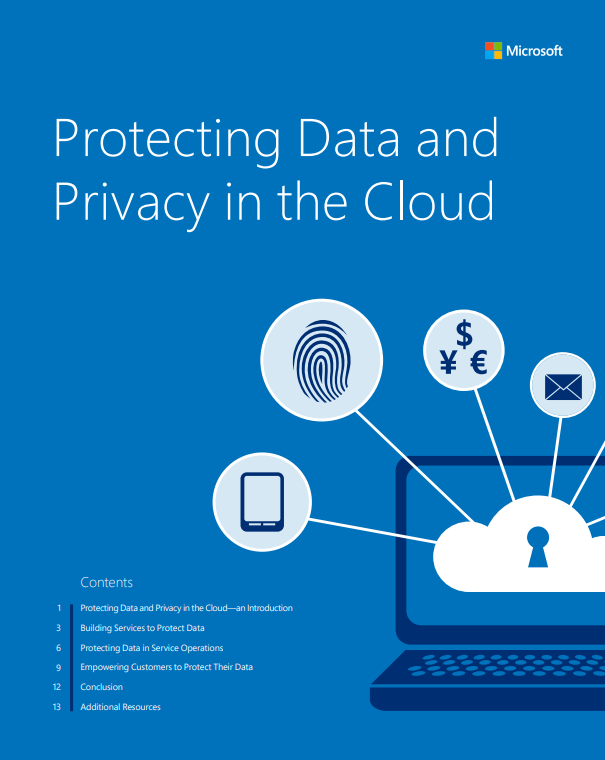 Protecting Data and Privacy in the Cloud